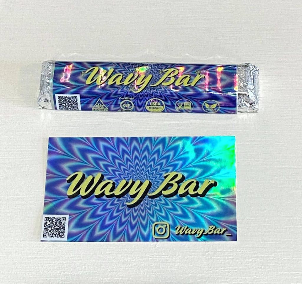wavy bar chocolate mushroom bar
